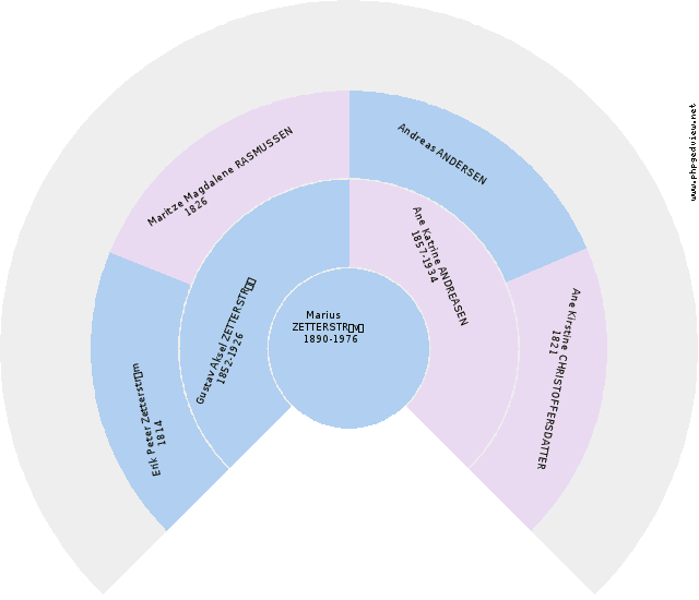 Merry Margrethe ZETTERSTRØM Circle Diagram