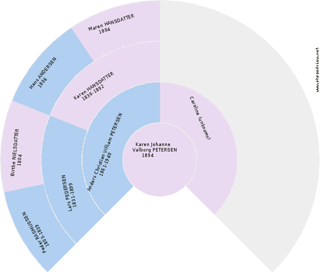 Hans (unknown) Circle Diagram
